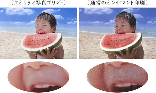 クオリティ写真プリントとオンデマンド印刷の違い